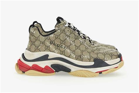 gucci x balenciaga 2021|gucci x balenciaga triple s.